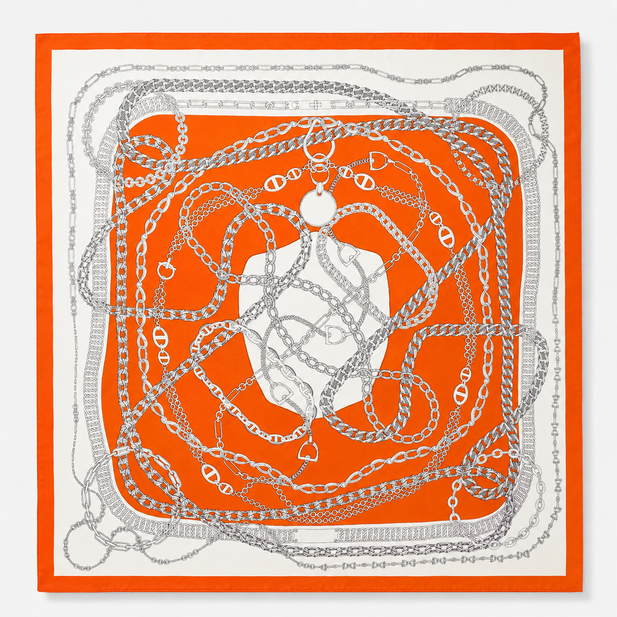 The Oranje Silk Scarf