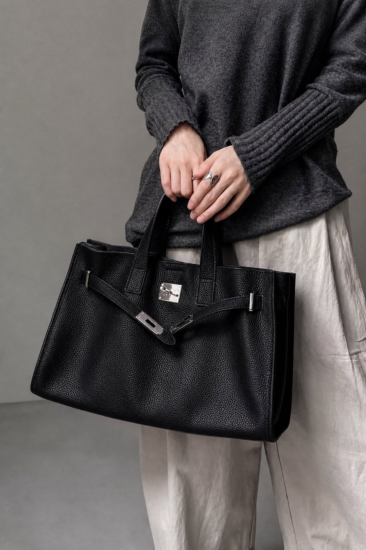 The Meridian Leather Tote